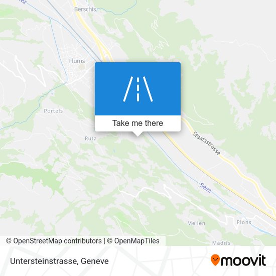 Untersteinstrasse map
