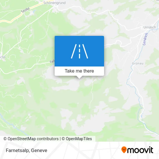Farnetsalp map