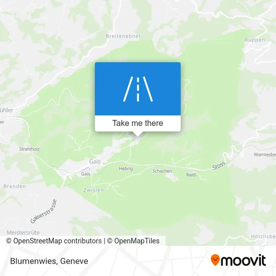 Blumenwies map