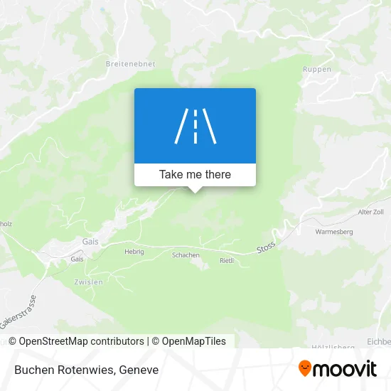 Buchen Rotenwies map