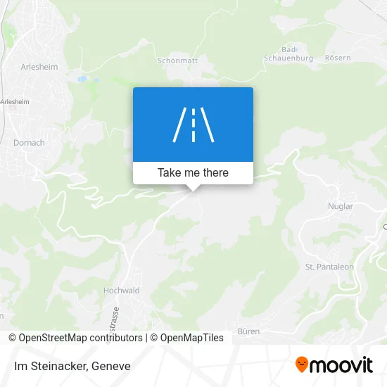 Im Steinacker map