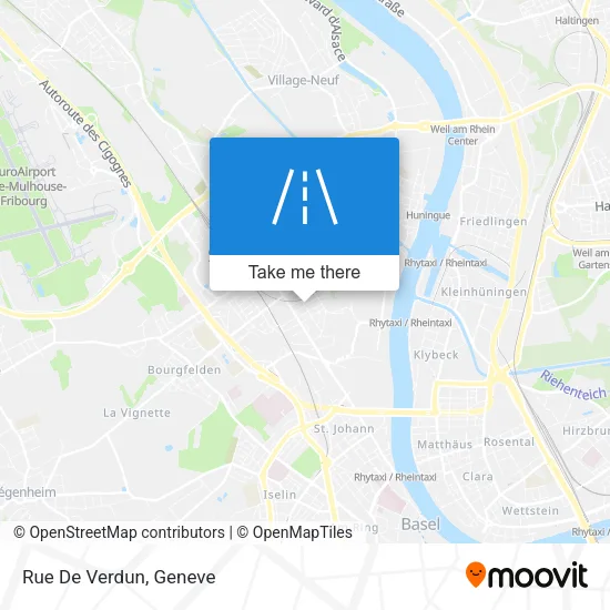Rue De Verdun map