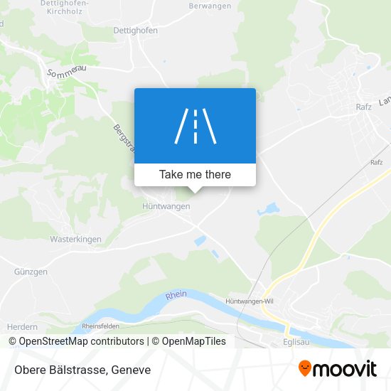 Obere Bälstrasse map