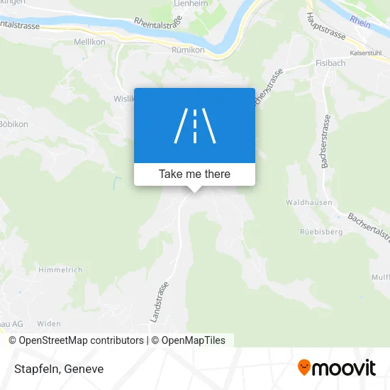 Stapfeln map