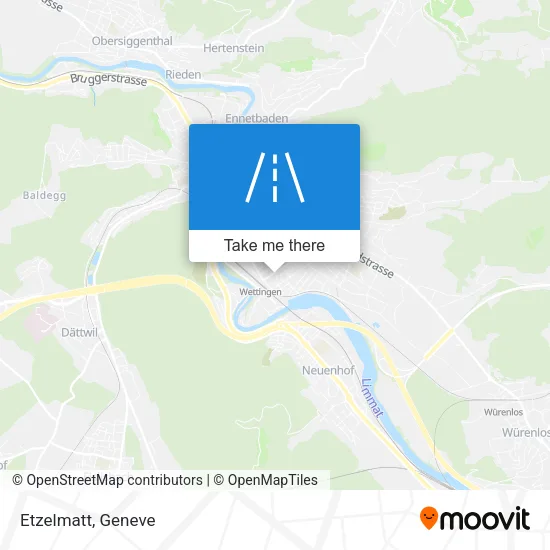 Etzelmatt map