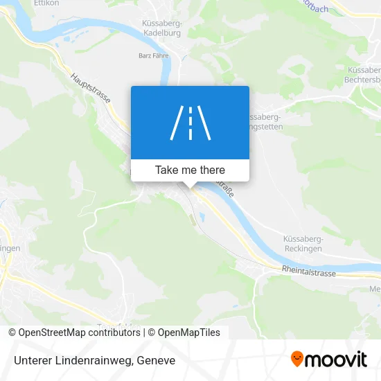 Unterer Lindenrainweg map