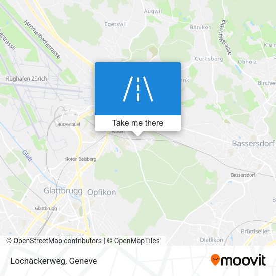 Lochäckerweg map