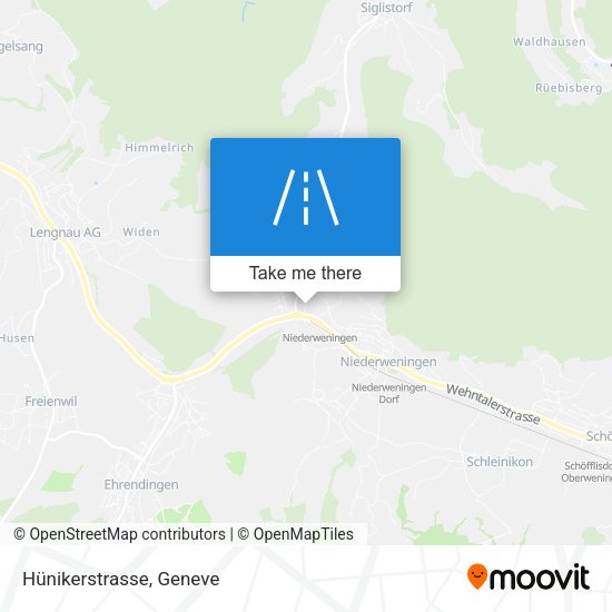 Hünikerstrasse map