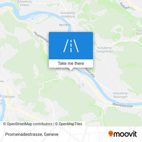 Promenadestrasse map