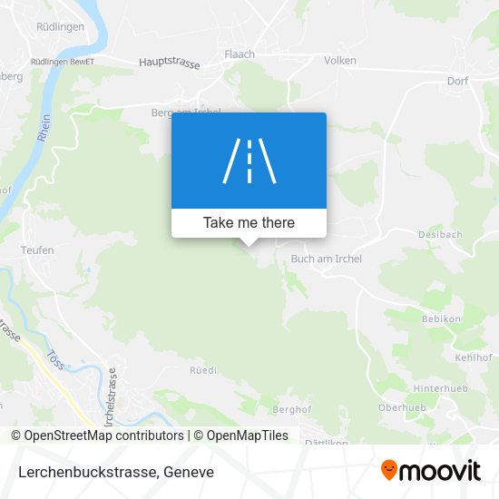 Lerchenbuckstrasse map