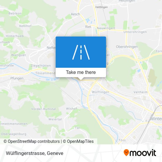 Wülflingerstrasse map
