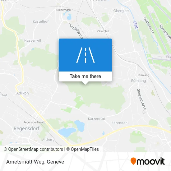 Ametsmatt-Weg map