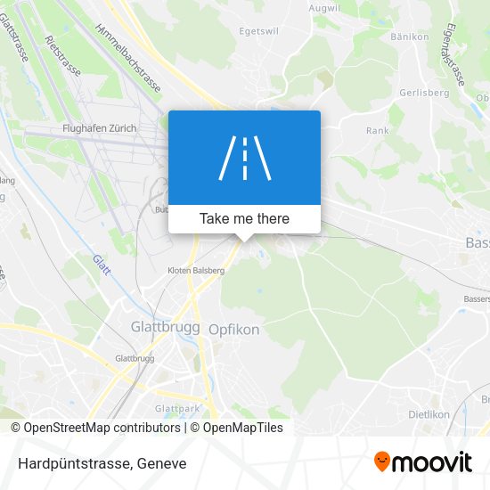 Hardpüntstrasse map
