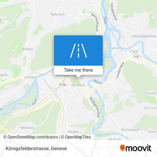 Königsfelderstrasse map
