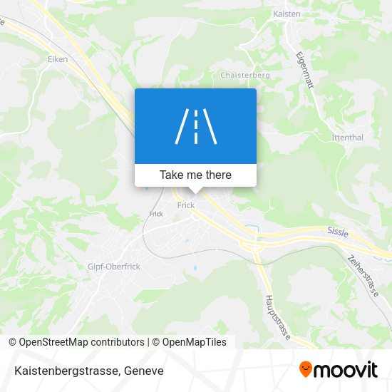 Kaistenbergstrasse map