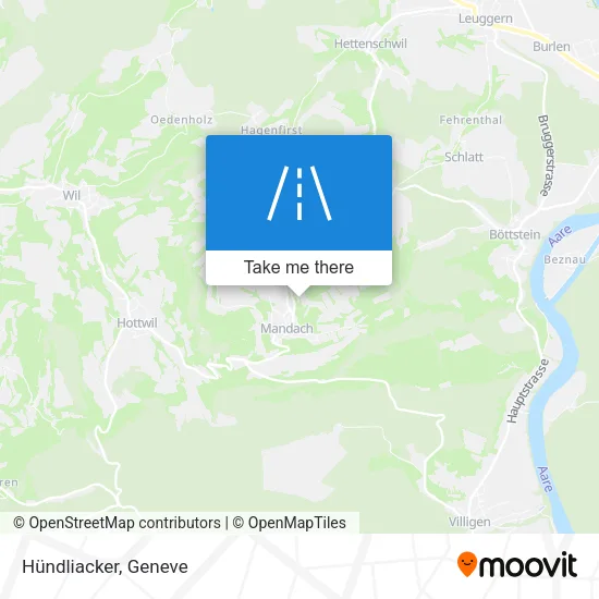 Hündliacker map
