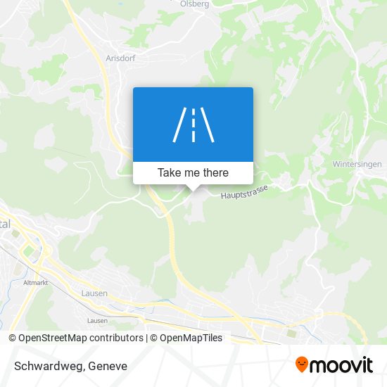 Schwardweg map