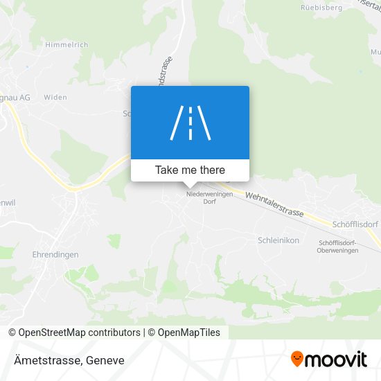 Ämetstrasse map