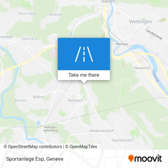 Sportanlage Esp map