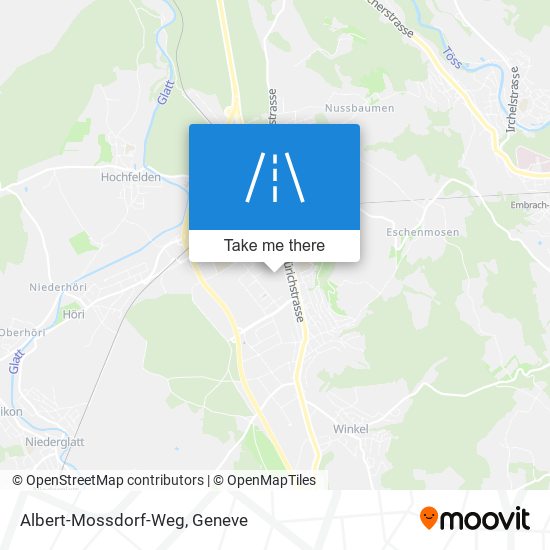 Albert-Mossdorf-Weg Karte