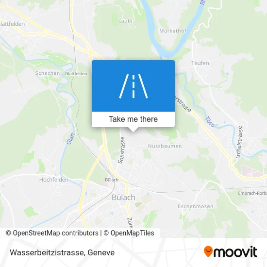 Wasserbeitzistrasse map