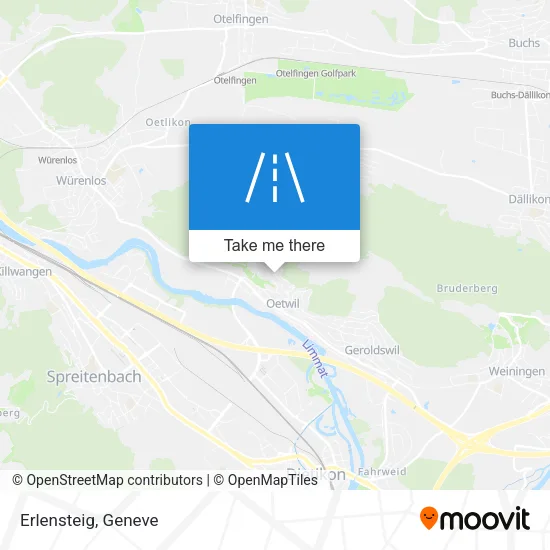 Erlensteig map