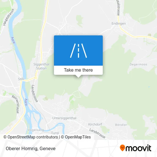Oberer Homrig map
