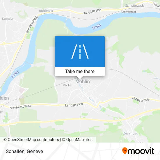 Schallen map