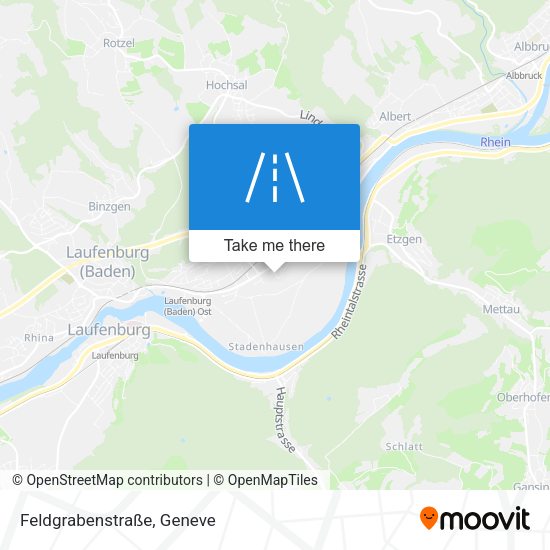 Feldgrabenstraße map