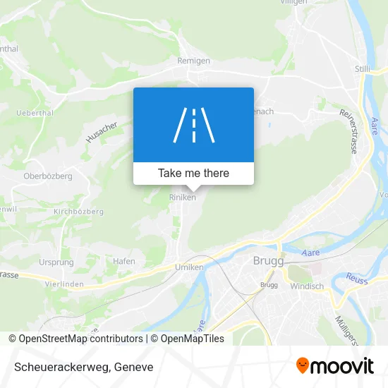 Scheuerackerweg map