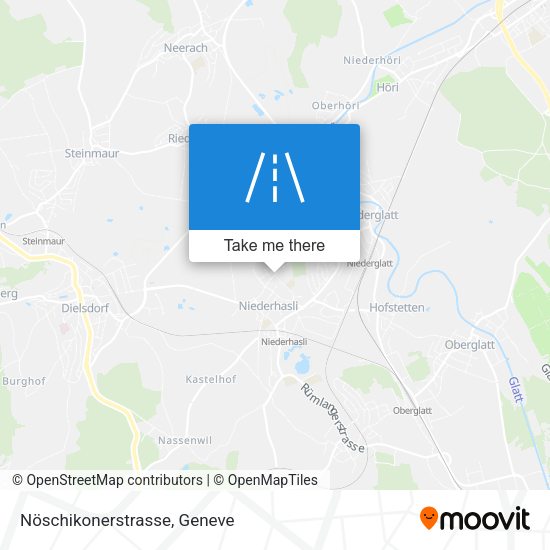 Nöschikonerstrasse map