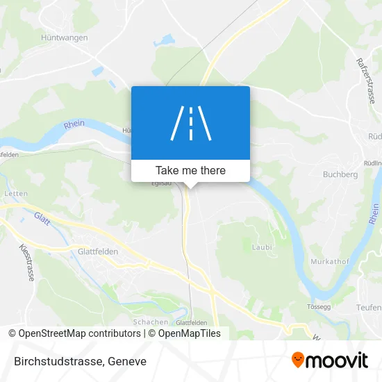 Birchstudstrasse map