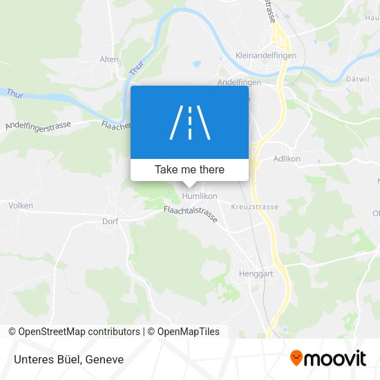 Unteres Büel map