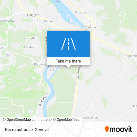 Beznaustrasse map