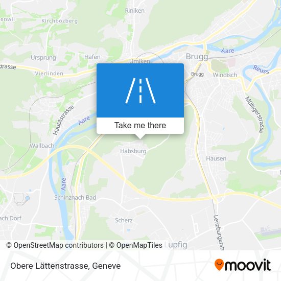 Obere Lättenstrasse map