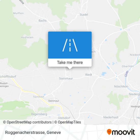 Roggenacherstrasse map