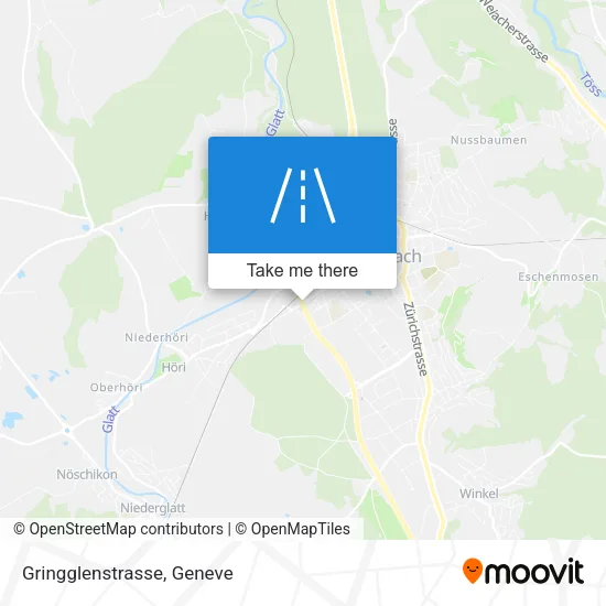Gringglenstrasse map