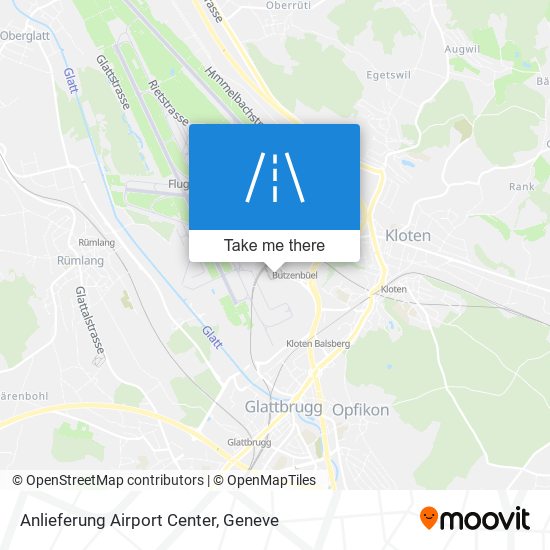 Anlieferung Airport Center map