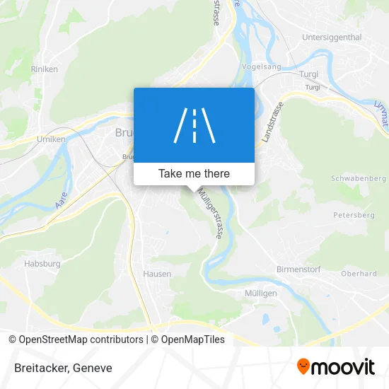 Breitacker map
