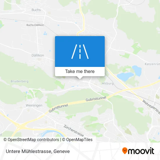 Untere Mühlestrasse map