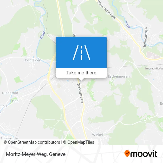 Moritz-Meyer-Weg map