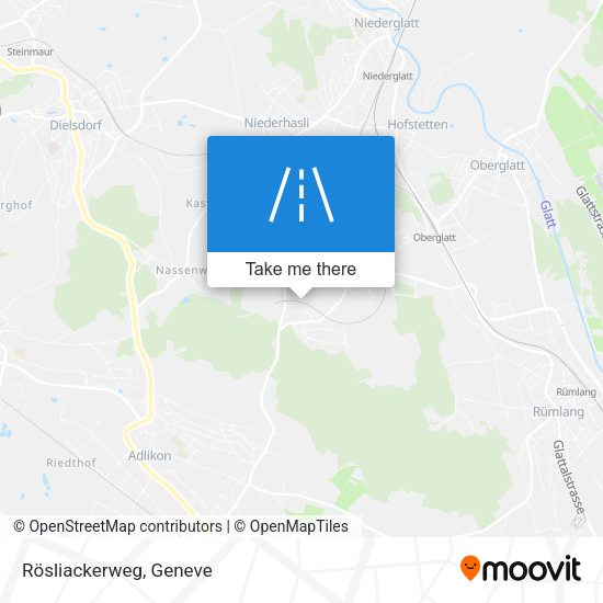 Rösliackerweg map