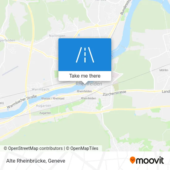 Alte Rheinbrücke map