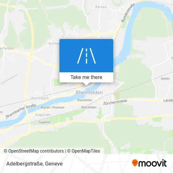 Adelbergstraße map