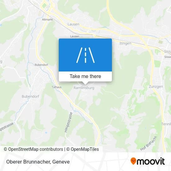 Oberer Brunnacher map