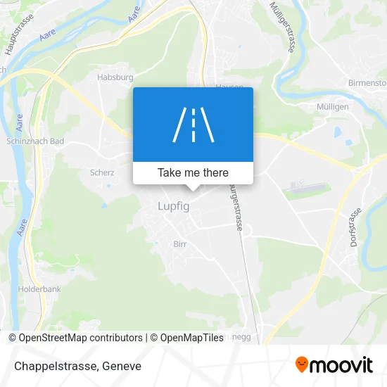 Chappelstrasse map