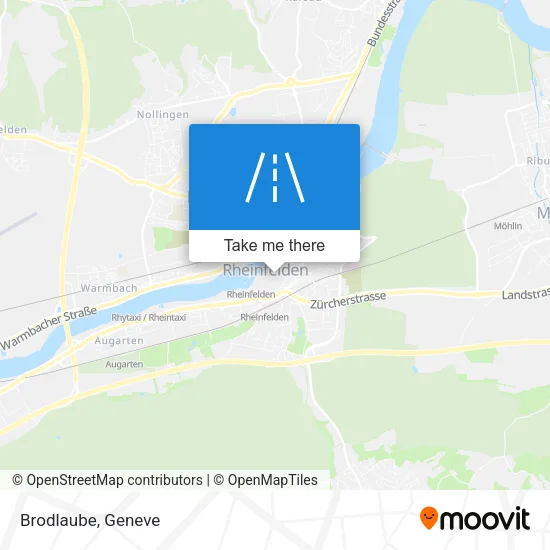 Brodlaube map