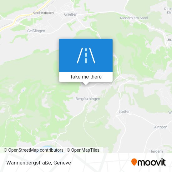 Wannenbergstraße map