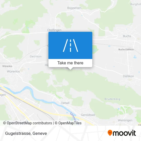 Gugelstrasse map