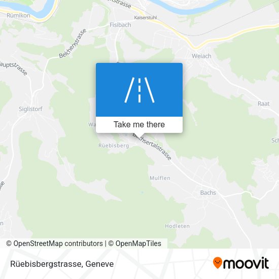 Rüebisbergstrasse map